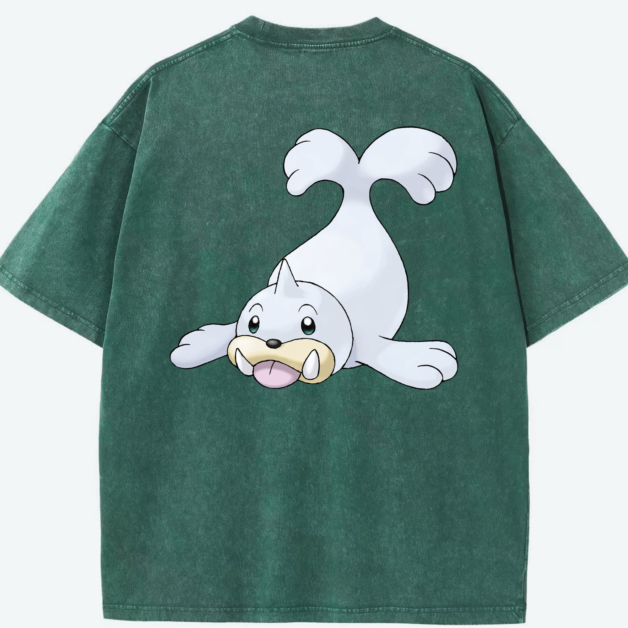 （画像用） ポケットモンスター Pokémon 綿100% ヴィンテージ風 半袖Tシャツ（背面プリント）